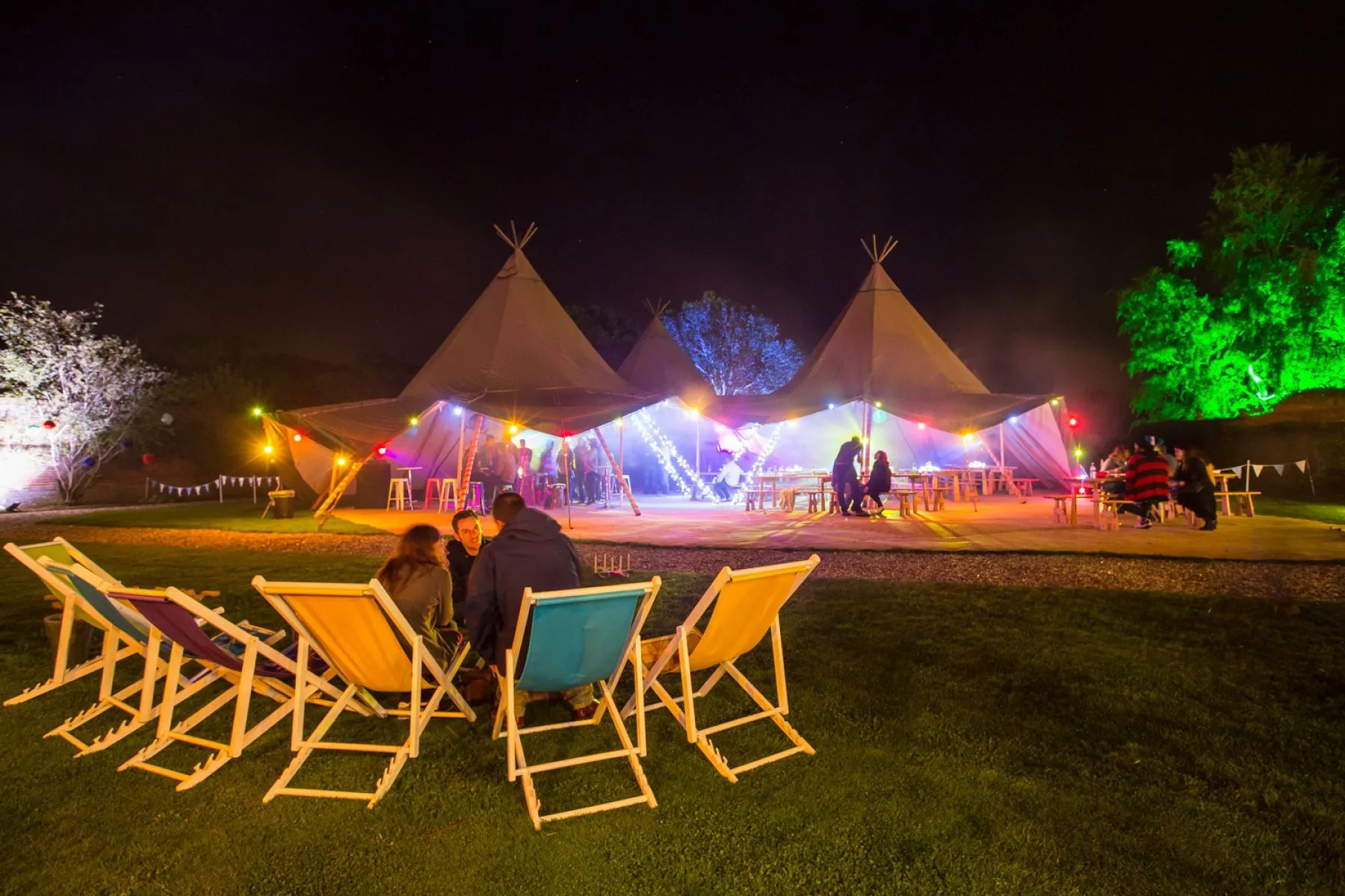 Outdoor Night-time Event &ndash; Outdoor Event Spaces