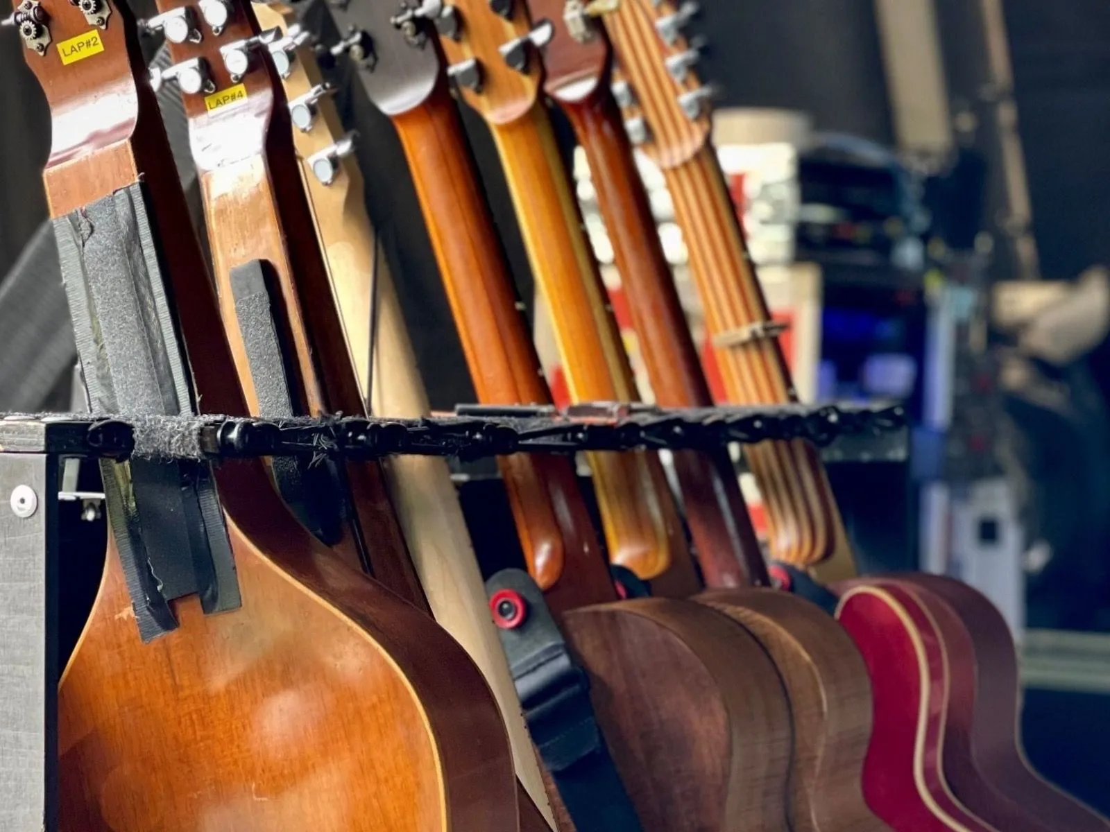 Instruments in rack