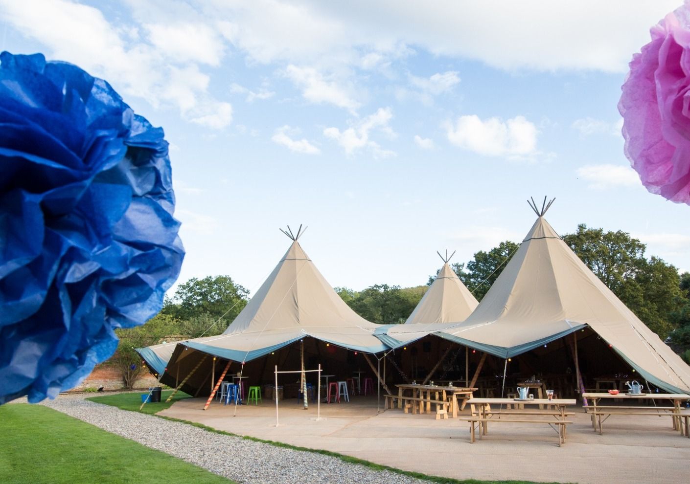 Event Marquee – Outdoor Events – Wasing Gardens