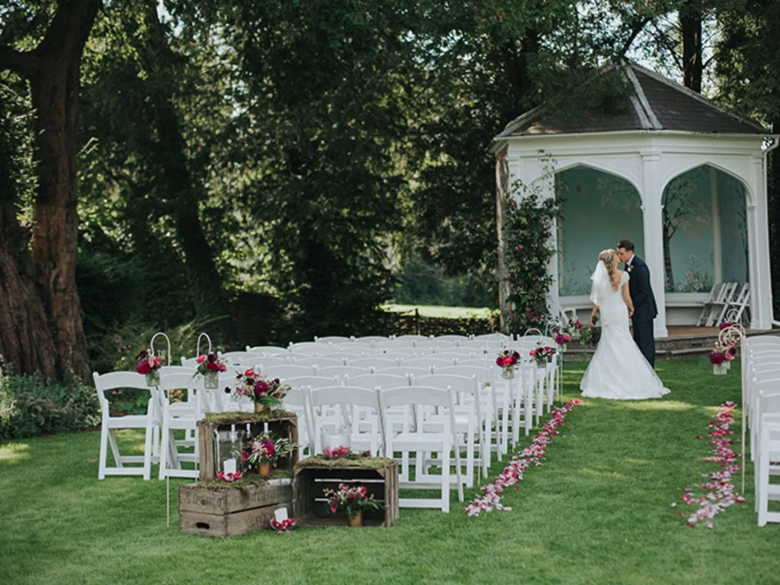 Woodland Themed Wedding At Wasing