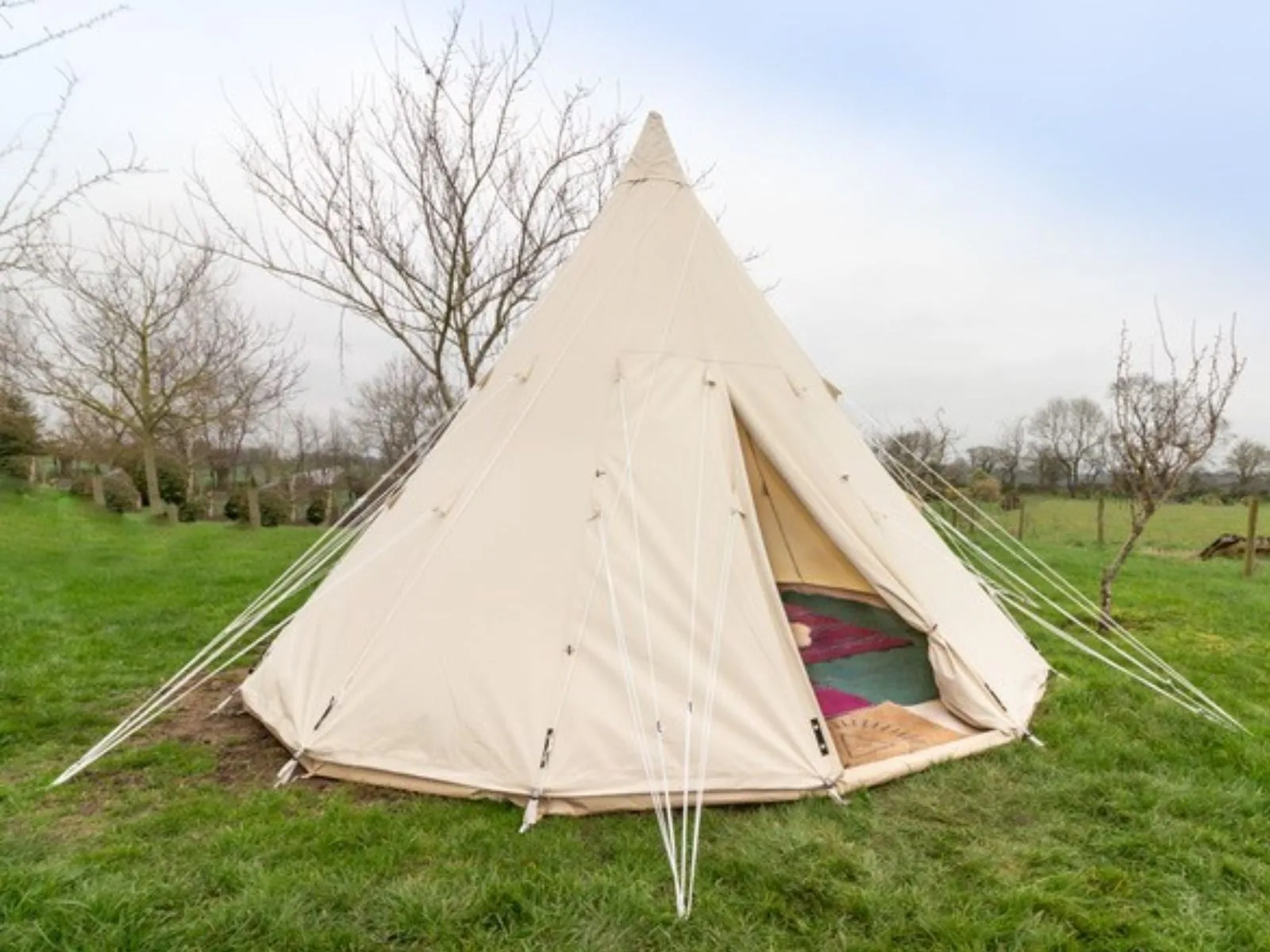 Tipi Tent Accommodation Guide